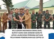 Bupati Karo dan Dandim 0205/TK Lepas Launching Perdana Satuan Pelayanan Pemenuhan Gizi (SPPG) di Wilayah Kodim 0205/TK