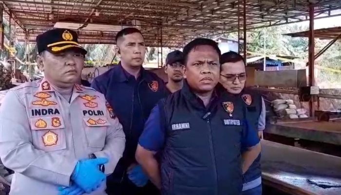 Bareskrim Polri Bongkar Lokasi Pengolahan Timah Ilegal di Belitung Timur, Dua Orang Jadi Tersangka ‎