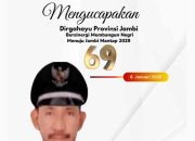 PEMDES SIDO MUKTI UCAPKAN selamat HUT provinsi jambi ke 69