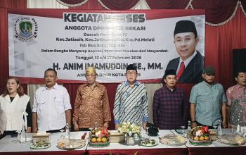 H. Anim Imamuddin Serap Aspirasi Infrastruktur,Kesehatan,Pendidikan hingga UMKM dari Warga Danamon