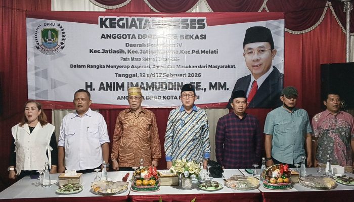 H. Anim Imamuddin Serap Aspirasi Infrastruktur,Kesehatan,Pendidikan hingga UMKM dari Warga Danamon