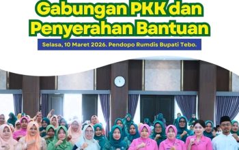 Arisan Gabungan dan Serahkan Bantuan kepada Lansia serta Anak Yatim Piatu