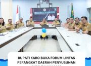 Bupati Karo Buka Forum Lintas Perangkat Daerah Penyusunan RKPD Tahun 2027