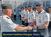 Apresiasi Dedikasi Petugas, Rutan Kabanjahe Sematkan Tanda Kenaikan Pangkat Angkatan 2021