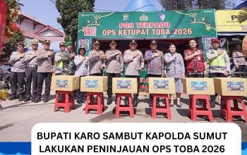 bupati karo sambut kapolda sumut lakukan peninjauan ops ketupat toba 2026, pastikan pengamanan lebaran berjalan maksima 9 FB IMG 1774544236129
