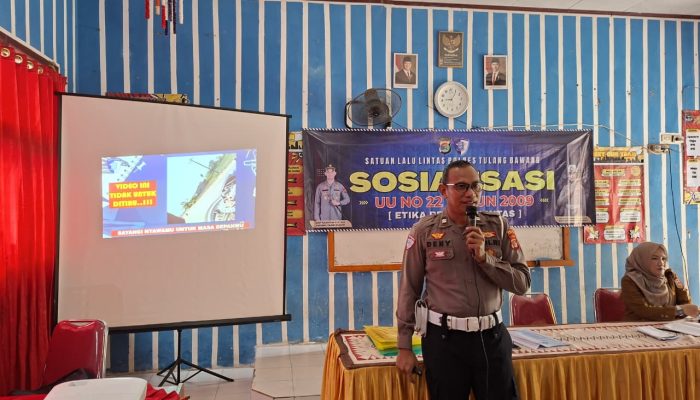 Semarak Ramadhan! Polres Tulang Bawang Gencarkan “Police Goes To School”, 186 Pelajar Sman 3 Menggala Digembleng Jadi Pelopor Keselamatan