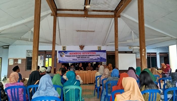 REMBUK STUNTING Desa Sumberagung: 14 balita dan 10 ibu hamil jadi fokus Intervensi