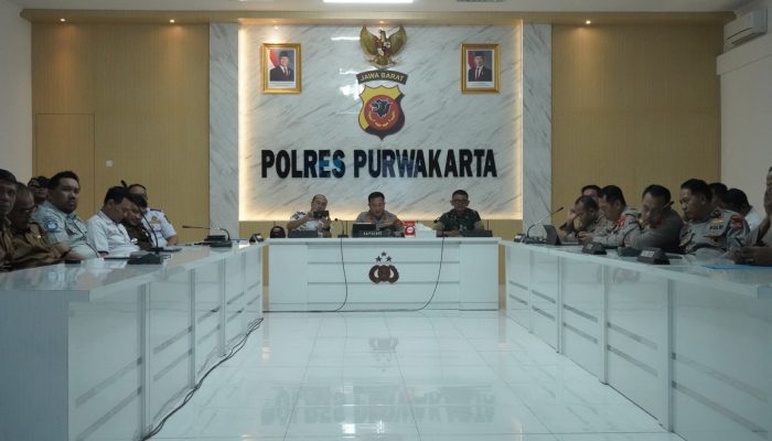 Rakor Linsek Ops Ketupat 2026, Polres Purwakarta Perkuat Sinergi Lintas Sektoral Demi Mudik Aman dan Nyaman