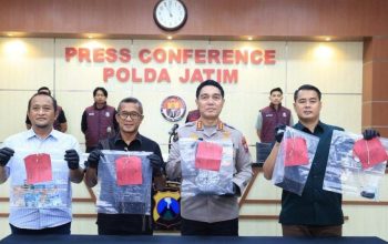Dua Pemuda Asal Sidoarjo Ditangkap, Polda Jawa Timur Bongkar Peredaran Mesiu Ilegal di Surabaya
