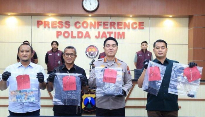 Dua Pemuda Asal Sidoarjo Ditangkap, Polda Jawa Timur Bongkar Peredaran Mesiu Ilegal di Surabaya