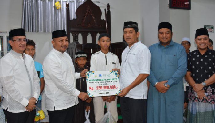 Safari Ramadhan, Sarana Perkuat Silaturahmi Pemerintah Aceh dan Kota Langsa
