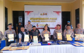 Selama Januari – Maret 2026, Polres Purwakarta Ringkus 29 Pelaku Narkoba