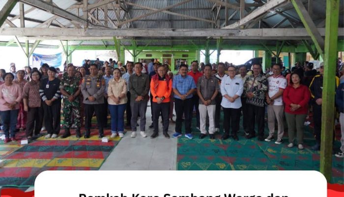 Pemkab Karo Sambang Warga dan Laksanakan Gerakan Indonesia ASRI di Desa Gajah