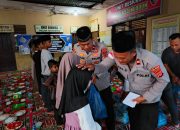 Polsek Seunuddon Berbagi Ratusan Takjil, Lanjutkan Buka Puasa Bersama Anak Yatim