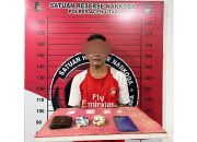 Satres Narkoba Polres Aceh Utara Tangkap Pria Paruh Baya, 4 Paket Sabu Diamankan