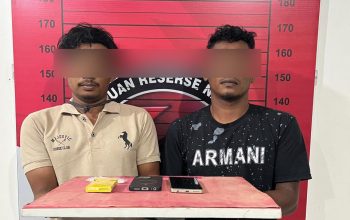 Dua Pelaku Pengedar Sabu Ditangkap SatRes Narkoba di Lokasi yang Berbeda