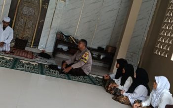 cegah tarung sarung di bulan ramadhan babinkantibmas polsek pasawahan sambangi santri pasantren 4 IMG 20260309 WA0033