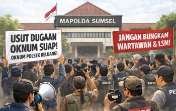 Bersihkan Profesi dari Suap! Ribuan Aktivis dan Wartawan Siap Geruduk Mapolda Sumsel 17 Maret