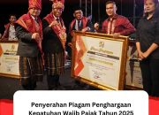 Penyerahan Piagam Penghargaan Kepatuhan Wajib Pajak Tahun 2025