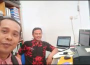 Tidak Tahu Lelah rusmiadi sampai buko di kantor demi kepentingan desa agar dana desa bisa cair