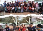 Bupati Karo Tinjau Jalan Rusak dan Drainase di Desa Cinta Rakyat