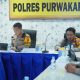 Malam Hari Tetap Siaga, Kapolres Purwakarta Pimpin Anev Ops Ketupat Lodaya 2026 Demi Kelancaran Mudik