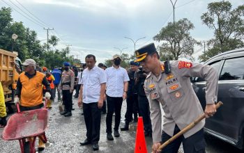 polda sumsel perbaiki jalur mudik lewat program belida di tiga wilayah sumatera selatan 7 IMG 20260314 WA0081
