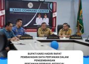 Bupati Karo Hadiri Rapat Pembahasan Data Pertanian untuk Pengembangan Pertanian Berbasis AI di Sumatera Utara