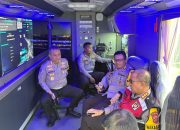 polda sumsel turunkan mobile command center ke betung, teknologi drone kendalikan arus mudik jalintim 17 IMG 20260320 WA0018