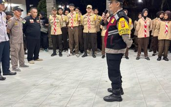 kapolsek plered pimpin apel gabungan pengamanan malam takbir idul fitri 6 IMG 20260321 WA0008