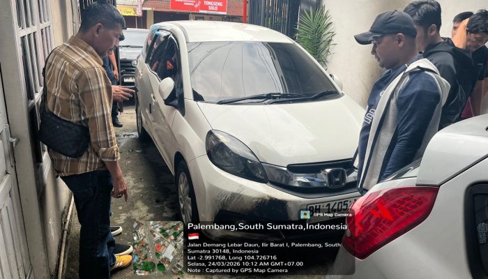 Rumah Warga di Demang Lebar Daun Palembang Dilempar Benda Mudah Terbakar, Dua Pelaku Diburu Polisi