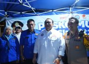 Sinergi Pelayanan Pekerja dan Kepolisian Diperkuat, Presiden KSPSI Tinjau Posko Mudik di Purwakarta. 
