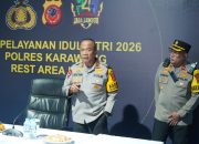 Kapolda Jabar Tinjau Rest Area 62 B, Kapolres Purwakarta Pastikan Arus Mudik Tetap Aman dan Lancar