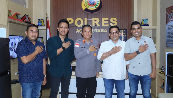 Perkuat Sinergitas dan Komitmen Pemberantasan Narkoba, Anggota Komisi III DPR RI Kunjungi Polres Aceh Utara
