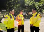 Kapolres Purwakarta Pantau KRYD Arus Balik 2026 di Rest Area KM 97 B Tol Cipularang, Lalu Lintas Terkendali dan Lancar