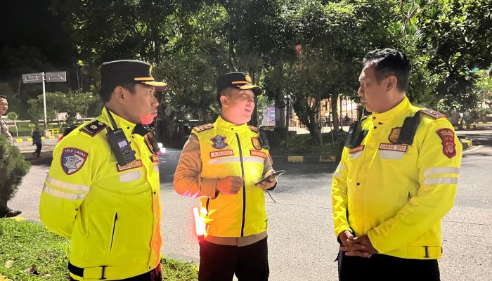Kapolres Purwakarta Pantau KRYD Arus Balik 2026 di Rest Area KM 97 B Tol Cipularang, Lalu Lintas Terkendali dan Lancar