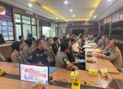 Polres Purwakarta Ikuti Pengawasan Operasi Ketupat Lodaya 2026 di Polres Cimahi oleh Tim Itwasda Polda Jabar