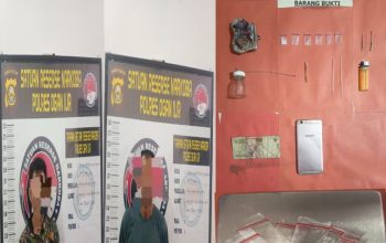 Sinergi Polsek dan Satresnarkoba Berbuah Hasil, Dua Pengedar Sabu Bertetangga Dibekuk di Pemulutan