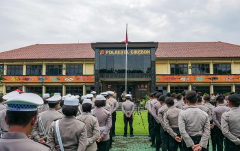 Polresta Cirebon Gelar Apel Konsolidasi Operasi Ketupat Lodaya 2026 Dilanjutkan Halal Bihalal