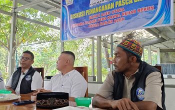Aliansi Pers Kawal Rehab Rekon Diskusi Bersama Bupati Aceh Utara Terkait Pencapaian Pemulihan Paska Banjir