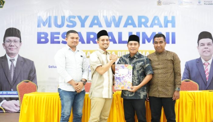 Adam Nahkodai Ikatan Alumni UIN Sultanah Nahrasiyah Lhokseumawe