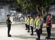 kapolsek baktiya turun langsung melaksanakan pengamanan dan pengaturan lalulintas pada malam takbiran 13 IMG 20260320 231427