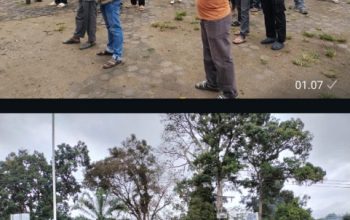 Panas… Warga Sungai Bengkal Kepung Kantor Camat, Tolak Klaim Wilayah Teluk Rendah Pasar