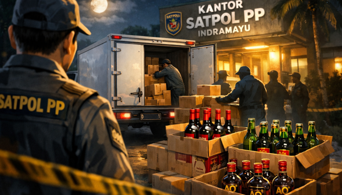 Aroma Janggal di Balik Razia Miras Indramayu, Mobil Box Barang Bukti Dikabarkan Menghilang