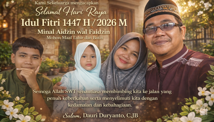 Ucapan Idul Fitri 1447 Hijriah di Indramayu Penuh Makna dan Menyentuh, Pererat Kebersamaan Keluarga