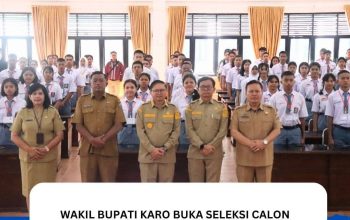 Wakil Bupati Karo Buka Seleksi Calon Paskibraka Tahun 2026: Membentuk Pemimpin Bangsa Berkarakter Pancasila