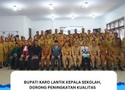 Bupati Karo Lantik Kepala Sekolah, Dorong Peningkatan Kualitas Pendidikan