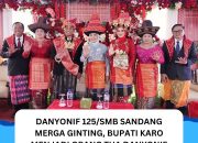 Danyonif 125/SMB Sandang Merga Ginting, Bupati Karo Menjadi Orang Tua Danyonif 125/SMB