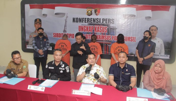 Komplotan Hacker Website SIBOS Sekolah Diringkus Ditreskrimsus Polda Sumsel