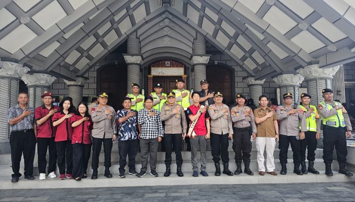 Pengamanan Ketat 404 Gereja, Ibadah Jumat Agung di Sumsel Berjalan Khidmat